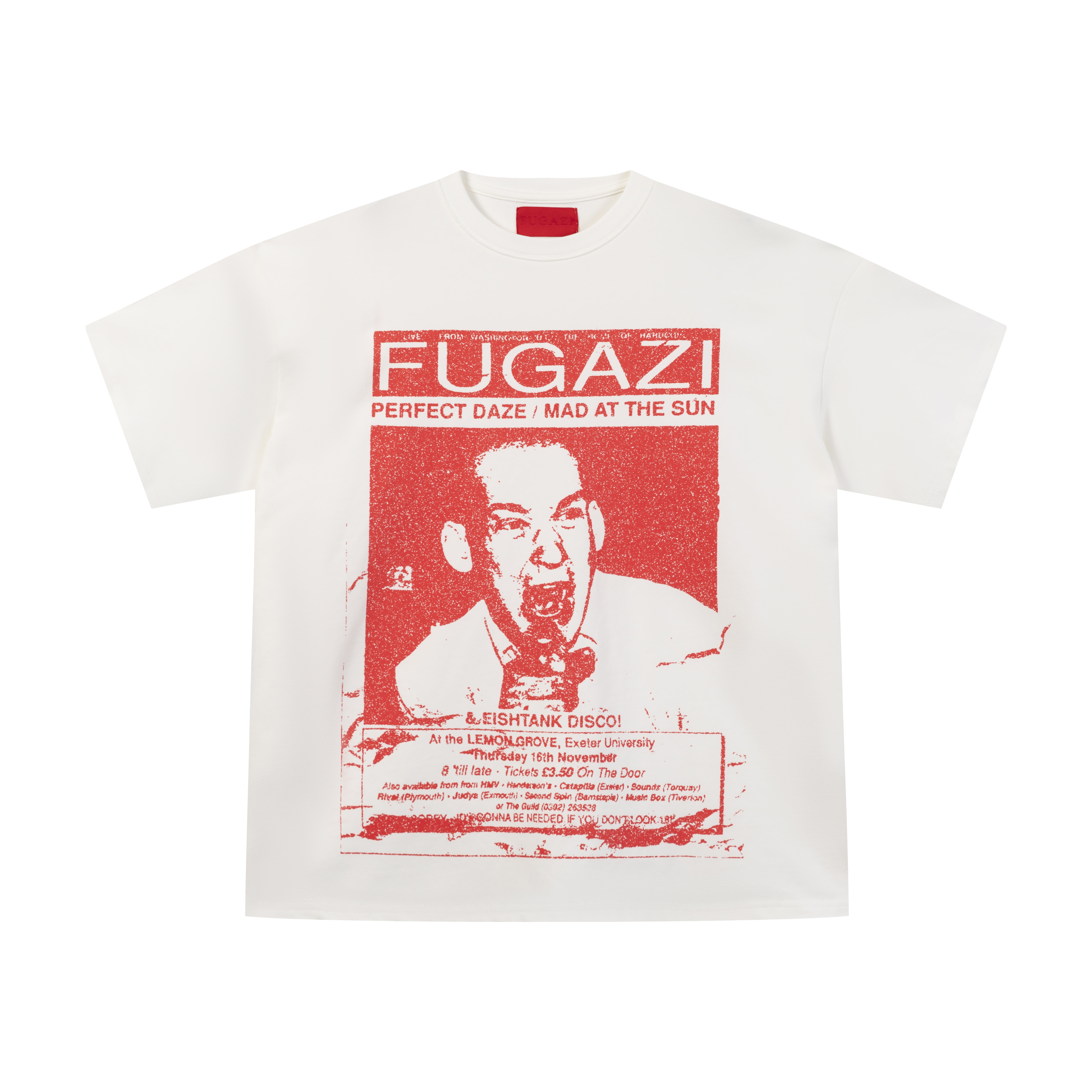 FUGAZI美式街头复古短袖T恤