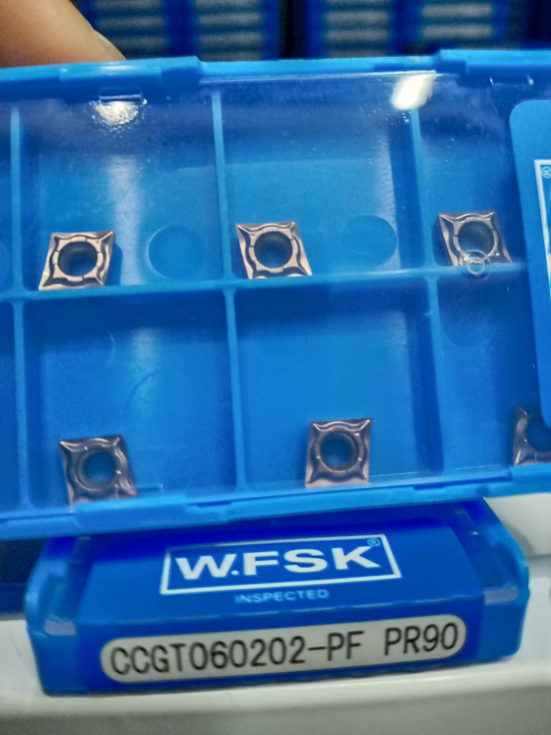 WFSK五丰数控不锈钢精镗刀片CCGT060202-PF PR90镗孔-封面