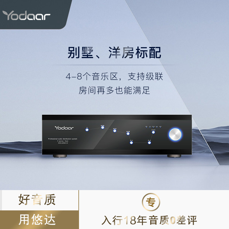 悠达Y6中央背景音乐主机yodar