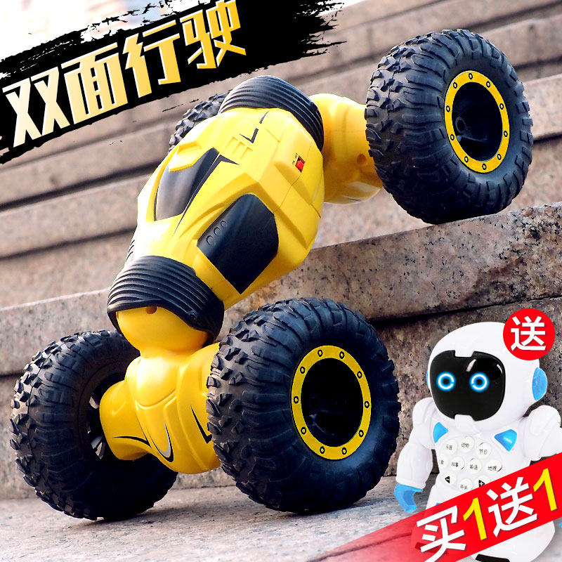 4 륜 구동 원격 제어 오프로드 자동차 스턴트 드리프트 트위스트 자동차 충전 전기 등산 자동차 경주 어린이 소년 장난감 자동차