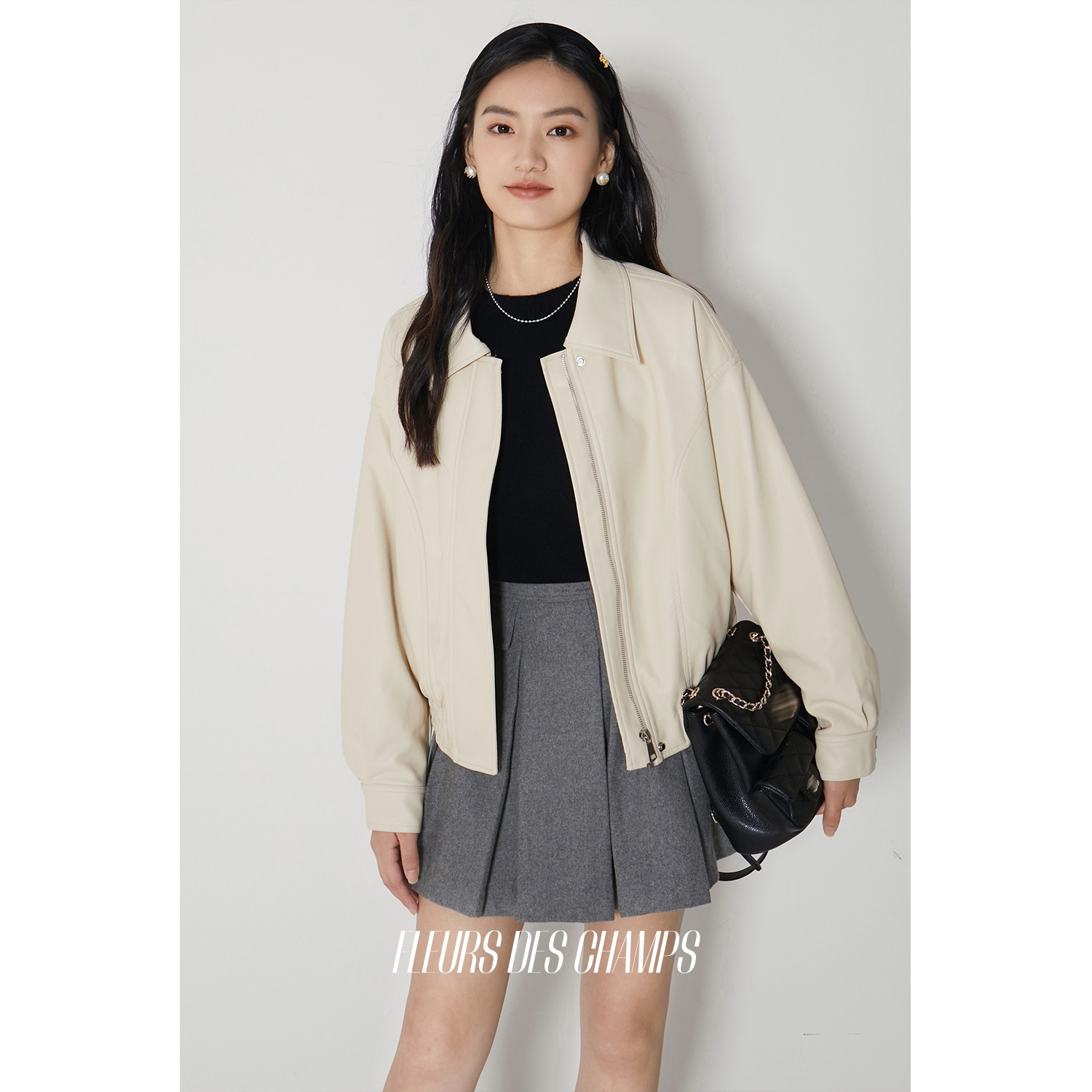 时尚皮衣外套-QT