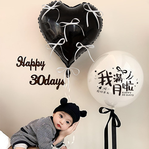 新风格宝宝满月拍照道具新搭配