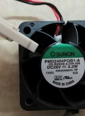 PMD2404PQB1-A DC26V 3.3W 原装正品SUNON 40*40*28MM 轴流风扇