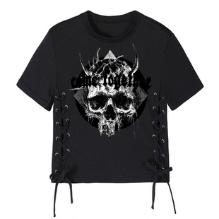 Museum暗黑风印花T恤 痛苦x博物馆 Pain