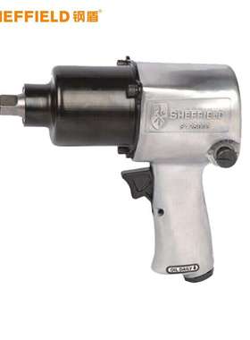 钢盾S125003 气动冲击扳手1/2寸风炮扳手610Nm风动工具小风炮
