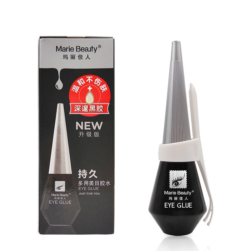 玛丽佳人胶水多用美目胶水红盖白胶双眼皮贴粘假睫毛透明胶水