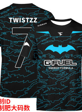 FAZE CLAN队服CSGO可定制ID电竞服major2022北京IEM衣服niko短袖