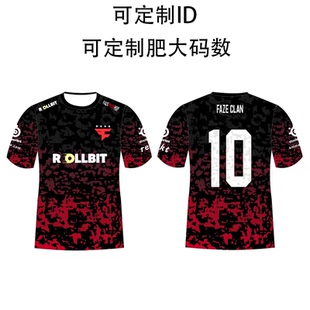 CSGO周边总监TWISTZZ s1mple同款 FAZE CLAN队服2026定制T恤男短袖