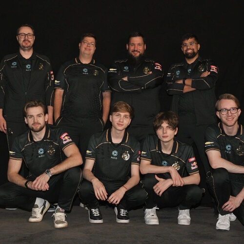Team Falcons26队服短袖Niko同款m0NESY猎鹰战队csgo周边T恤衣服