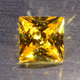 公主方正方形金黄锆石黄钻裸石异形钻裸钻欧美嘻哈小众戒指面彩石