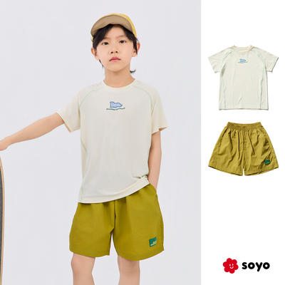 soyo舍予良仓男童夏套装