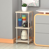 置物架落地夹缝收纳架储物架厨房小置物柜架子40长30公分宽架层架