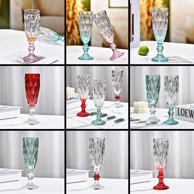 法兰晶无铅玻璃高脚红酒杯葡萄酒香槟杯威士忌酒杯甜酒鸡尾酒杯子,餐饮具,甜酒/香槟杯,淘宝优惠券,粉丝福利购,淘宝优惠卷
