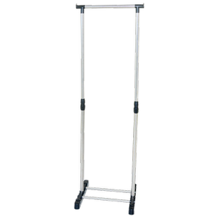 小型单杆双杆迷你不锈钢晾衣架室内户外可移动卧室办公室挂衣架