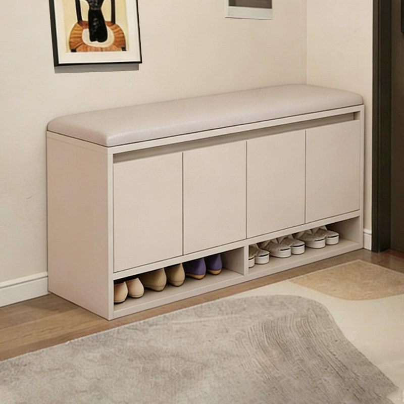 家用换鞋凳入户门口可坐鞋柜坐凳一体小鞋架轻奢高级感进门穿鞋凳