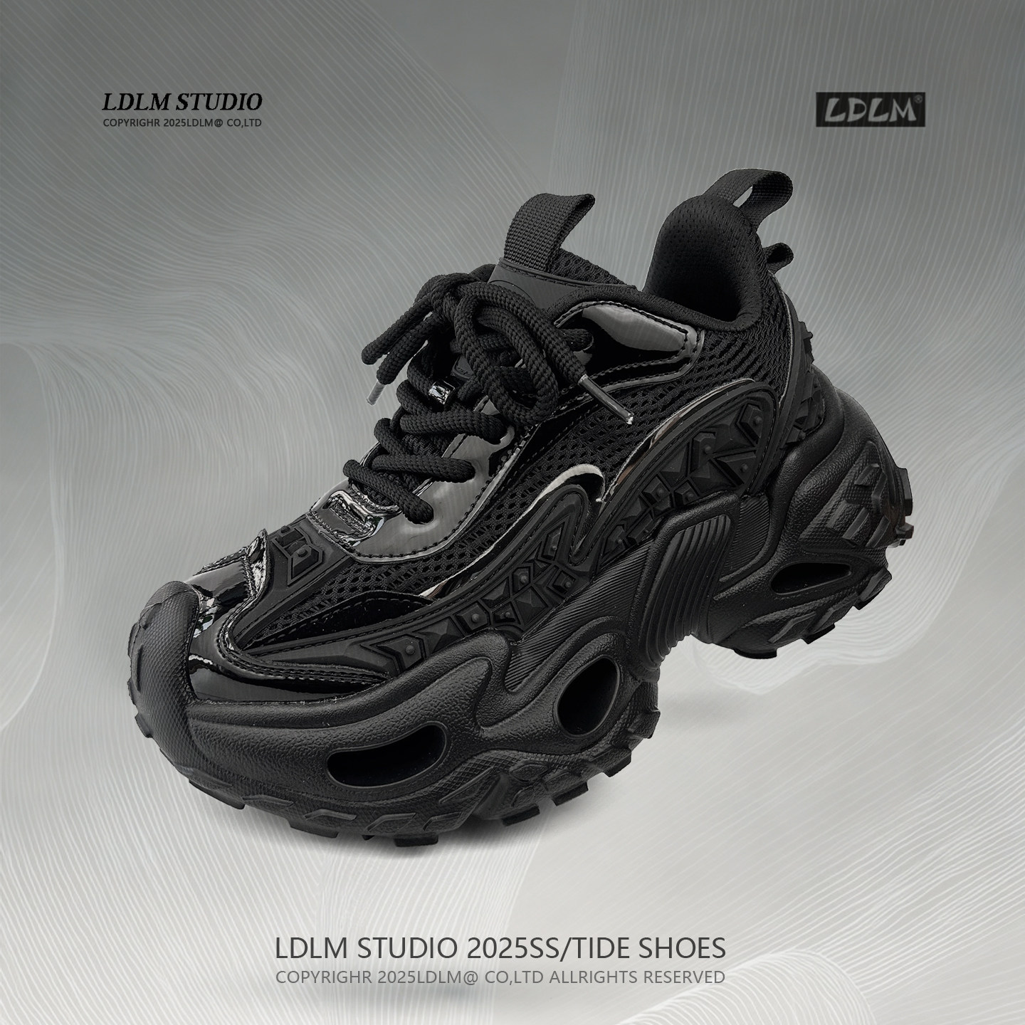 两点浪漫7CM轻质厚底增高巴黎老爹鞋男女休闲鞋黑武士机甲轮胎鞋,流行男鞋,老爹鞋,淘宝优惠券,粉丝福利购,淘宝优惠卷