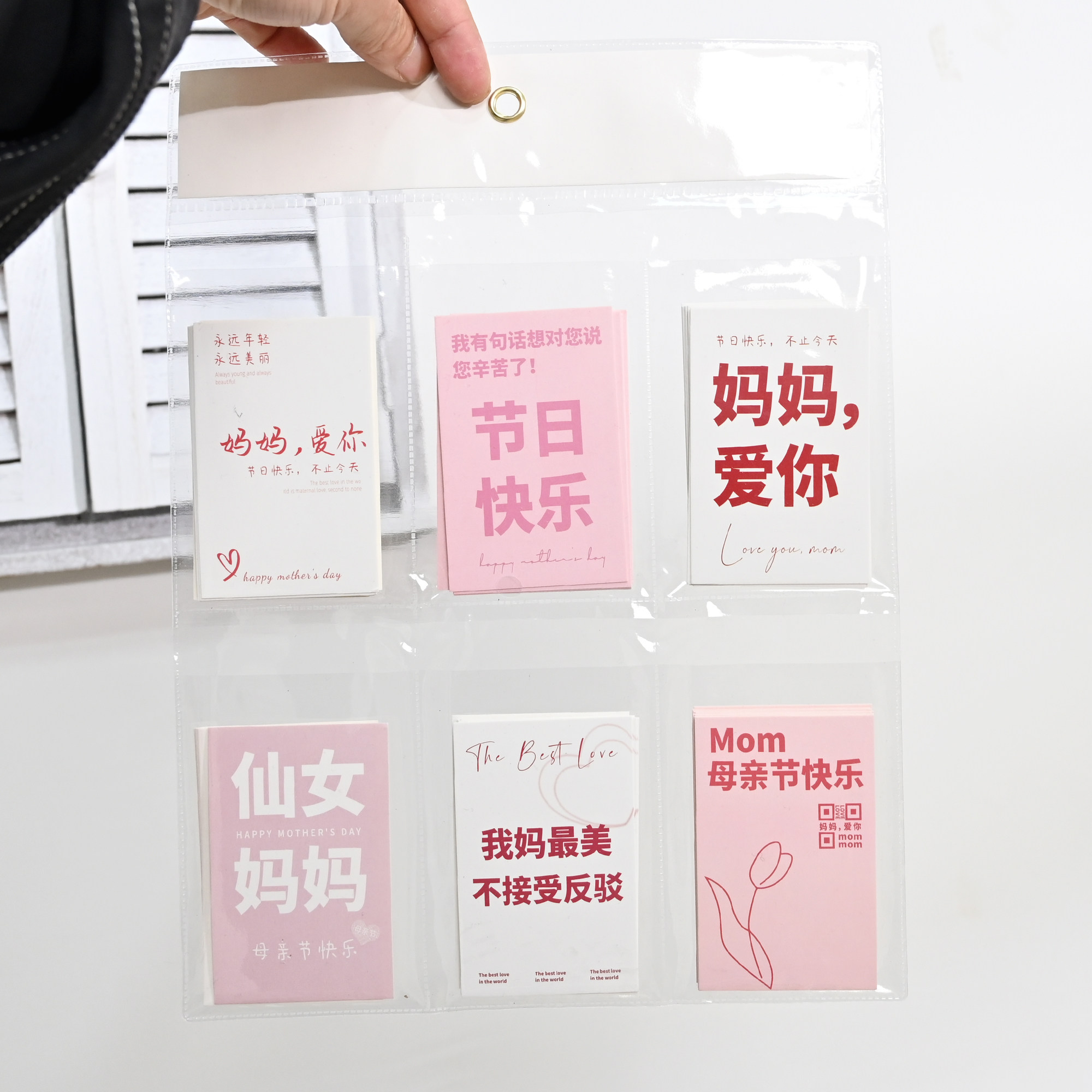 母亲节快乐创意卡片小贺卡创意鲜花花束手工diy包装装饰花艺资材