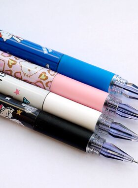 哈喽凯蒂中性笔黑色钻石笔日本白金限定版中性笔 Hello kitty黑笔