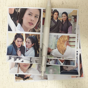 天下第一小贴纸 李亚鹏霍建华叶璇古装武侠经典收藏装饰新印贴画