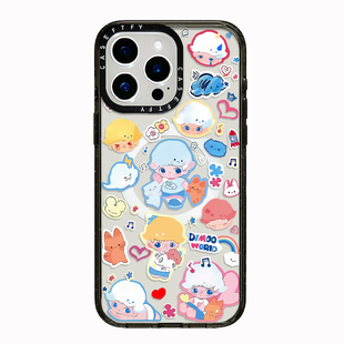 C家联名DIMOO WORLD适用iPhone16ProMax苹果15promax明星网红同款防摔手机壳