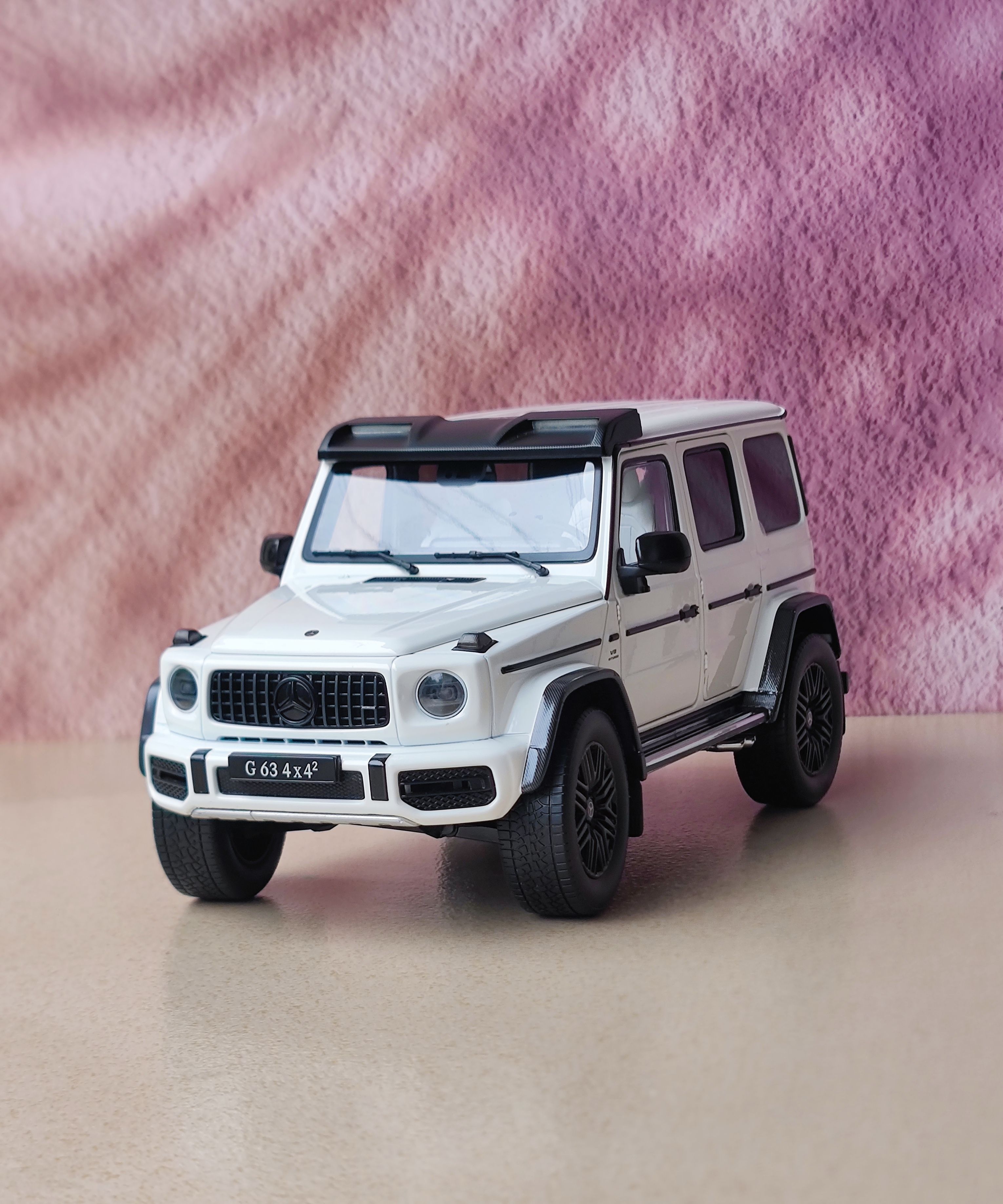 Iscale 原厂1:18 奔驰G63 大G 4×4越野车  SUV 合金汽车模型仿真