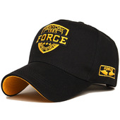 棉质盾牌高顶帽子男春秋户外出游休闲大沿鸭舌帽夏季 遮阳青年棒球