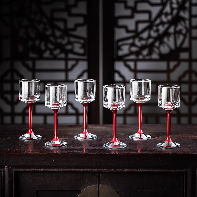 【山姆热销】水晶玻璃白酒杯