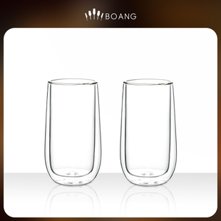 创意鸡尾酒杯双层玛格丽特莫吉托杯子长岛冰茶杯酒吧调酒马天尼杯