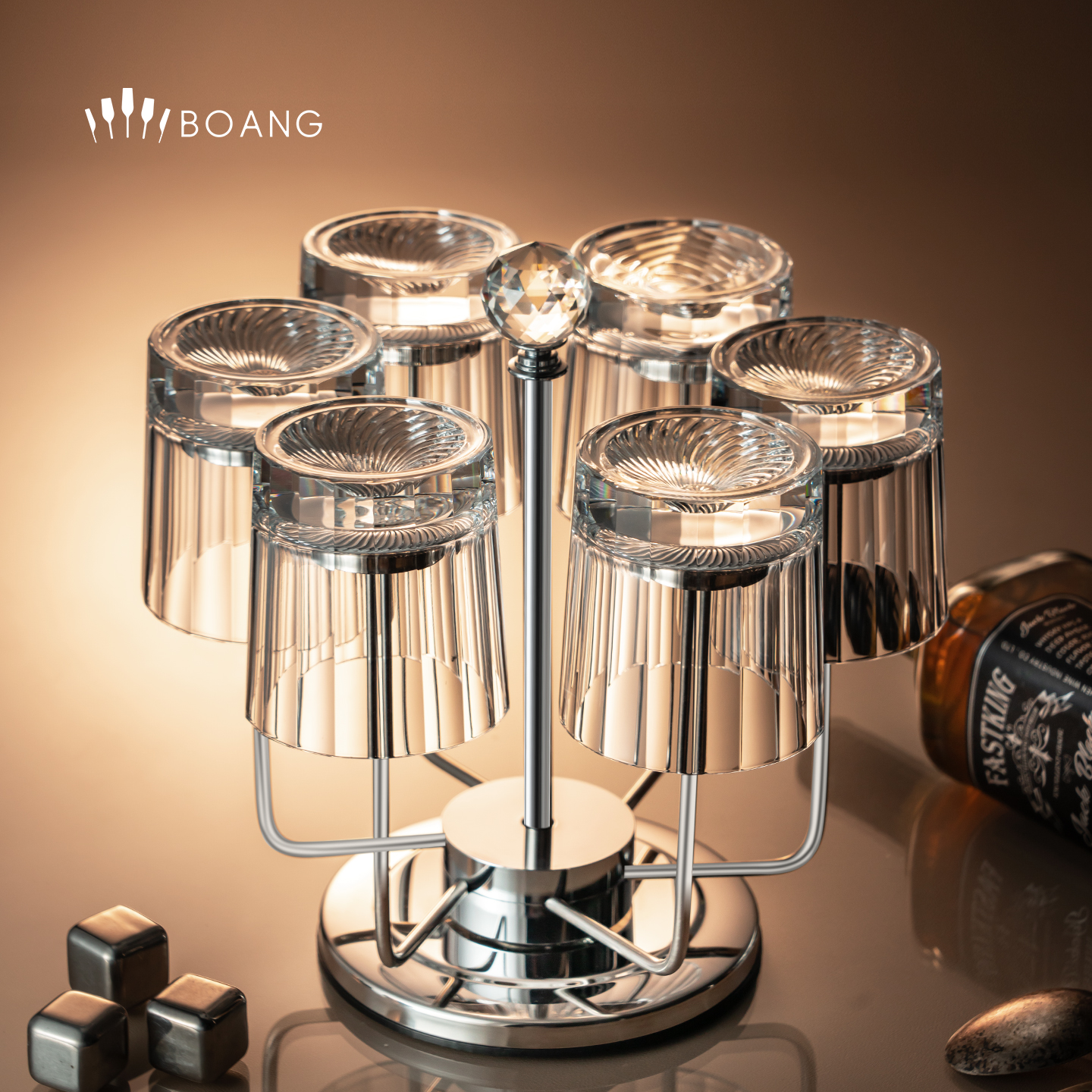 【山姆热销】钻石切面洋酒杯