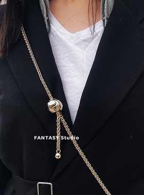 Fantasy新款手机链挂饰手机挂绳女高端斜挎可背网红小香风电话绳