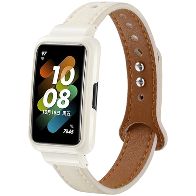 适用华为手环6/7/8双钉反扣表带