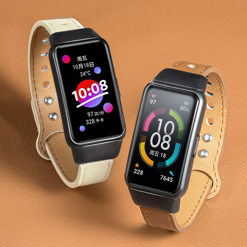 适用华为手环6 nfc版腕带fra-b19/b29 智能运动荣耀手环6pro/7标准版