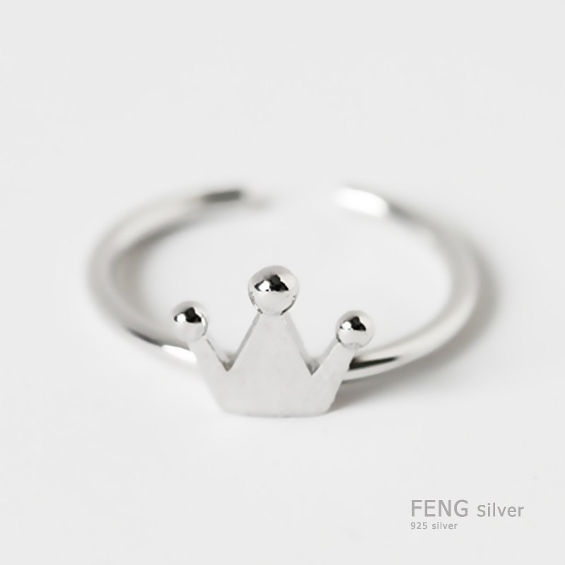Scrub Sterling Silver lovely Ring Japan and South Korea Trendsetter personality Valentine's Day gift Opening Ring Jewelry Letteringin the Accessories/Fashion Jewelry, Ring/Ring  category - from Buy2taobao.com to provide professional Taobao agent buy service