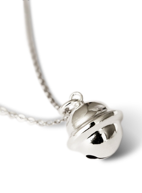 机器猫蓝胖子铃铛吊坠刻字项链