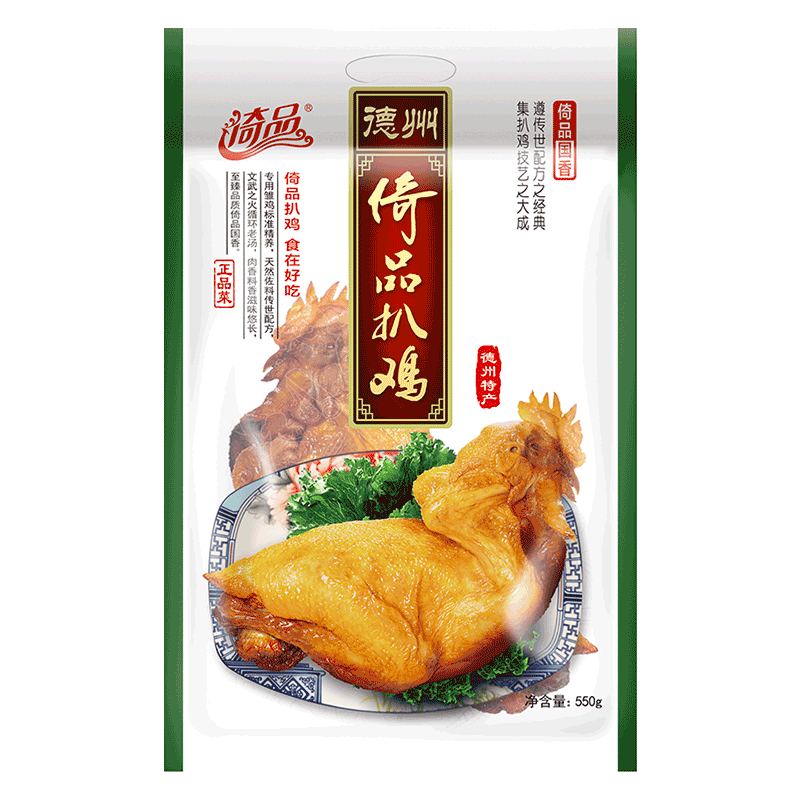 倚品德州五香脱骨扒鸡熟食即食