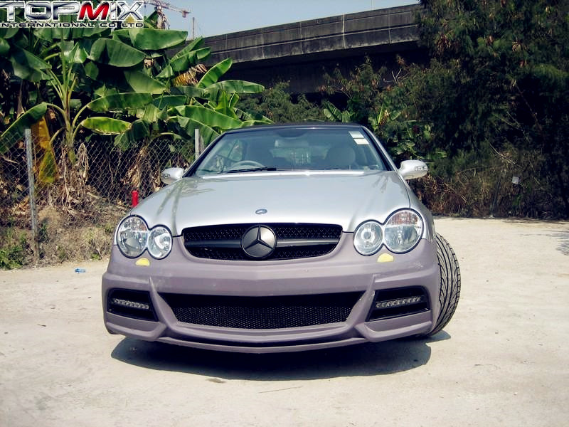 TOPMIX奔驰W209包围改装 clk320 350 280 wald款改装body kits