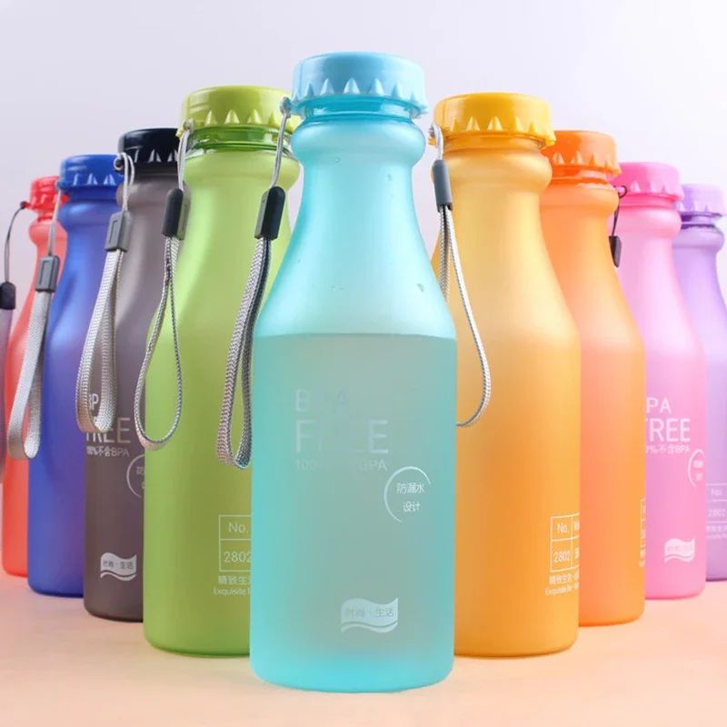 550ML BPA Free Drinkware Leak-proof Plastic Portable Kettle