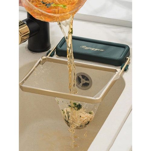 Drain Filter Rack Anti-clogging Sink Strainer Mesh Vegetable