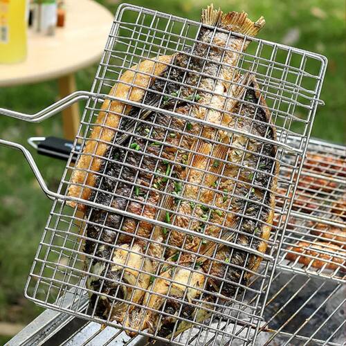 Barbecue Mesh Clip, Durable, Safe and Non-toxic, Vegetable a