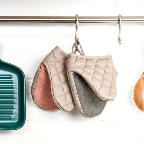 1PC Silicone Anti-hot Clamp Oven Gloves High Temperature Ove