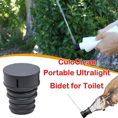Portable Travel Bidet Water Bottle Cap Ultralight ABS For Ou