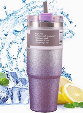 Vacuum ulated stainless steel Thermal Mug Coffee Cup with st