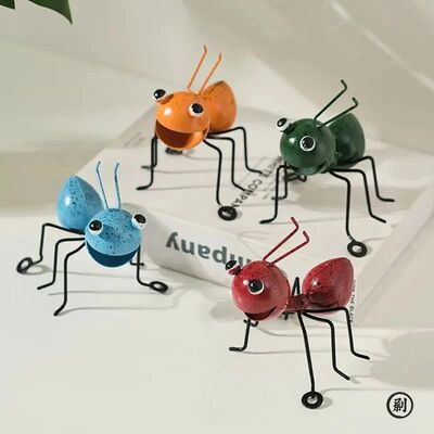 Metal Ants Garden Decoration, Fence Lawn Bedroom Living Room