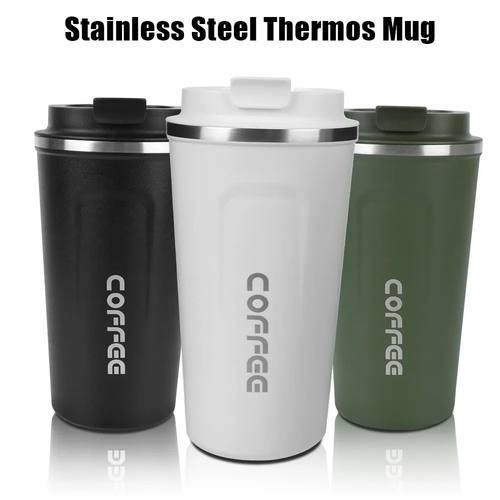 Thermo Cafe Car Mug for Tea Water Coffee Leak_Proof Travel T