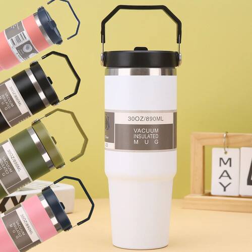 30 Oz Insulated Mug 304 Stainless Steel Drinkware Vacuum Ins