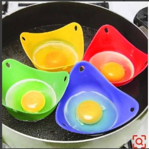 Silicone Egg Poacher Cups Egg Boiler Mold Cup for Microwave