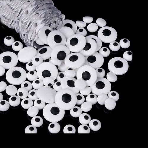 85G White Big Small Eyeball For Halloween Party Cake Decorat