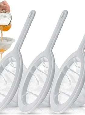 100/200/400 Mesh Reusable Nylon Ultra Fine Filter Mesh Strai