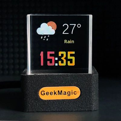 GeekMagic GIFTV Crystal Holographic Desktop Decoration: Smar