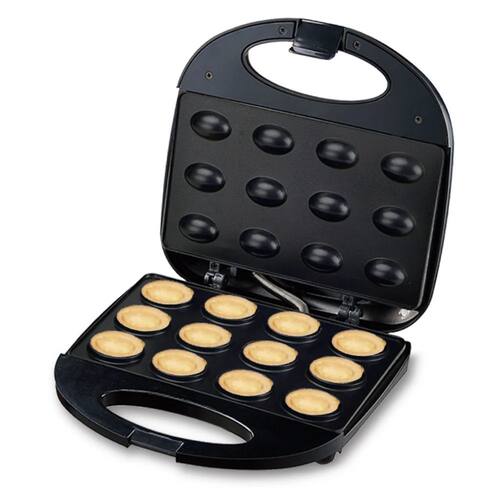 Electric Walnut Cake Waffle Maker With Nuts 12 Holes Cooking